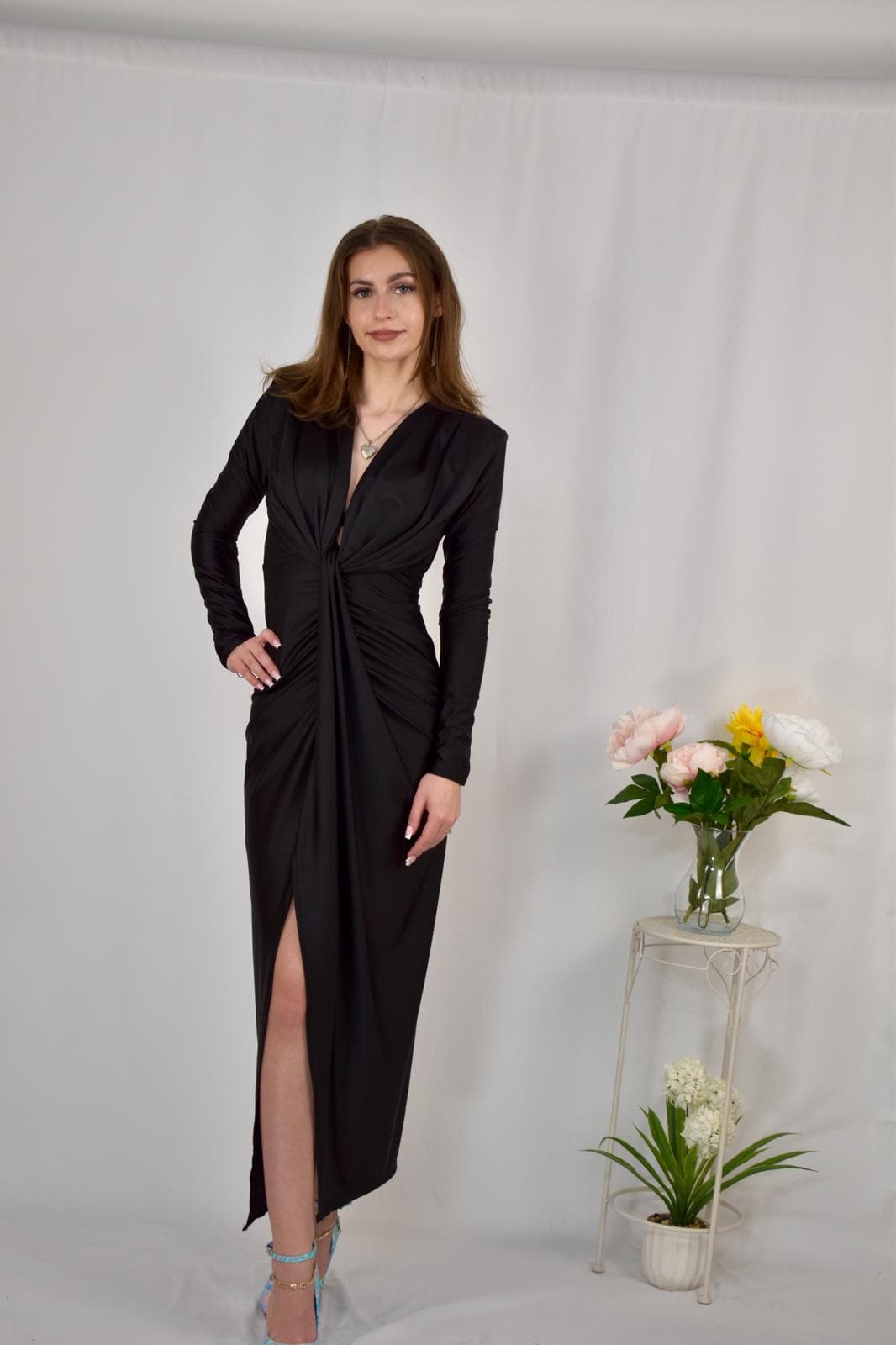Rochie lunga eleganta - current